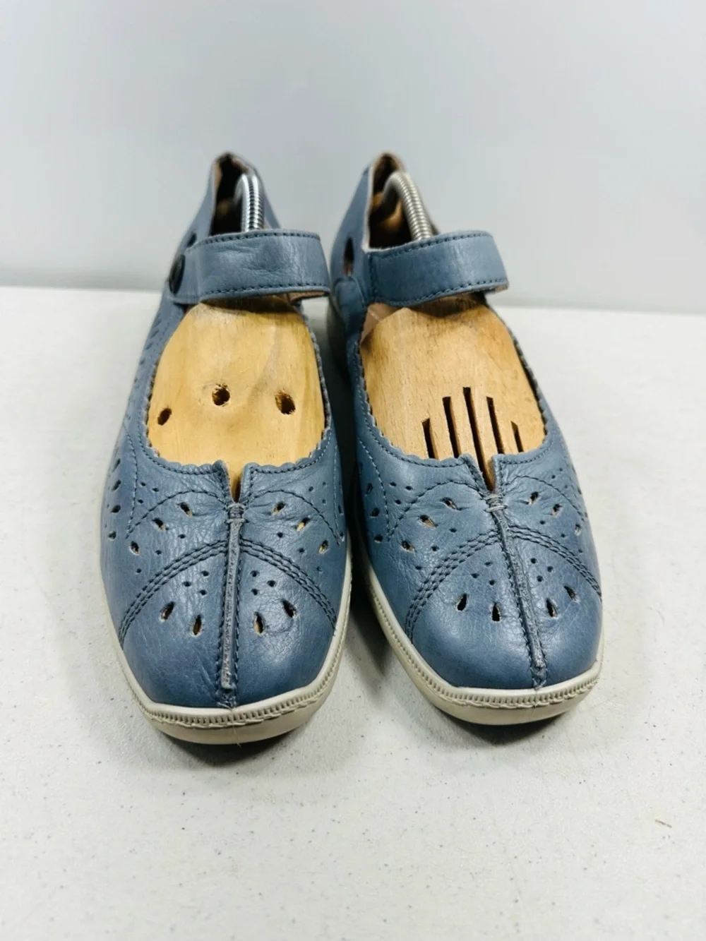 Womens Hotter Mary Jane Leather  Casual Shoes Sz 9